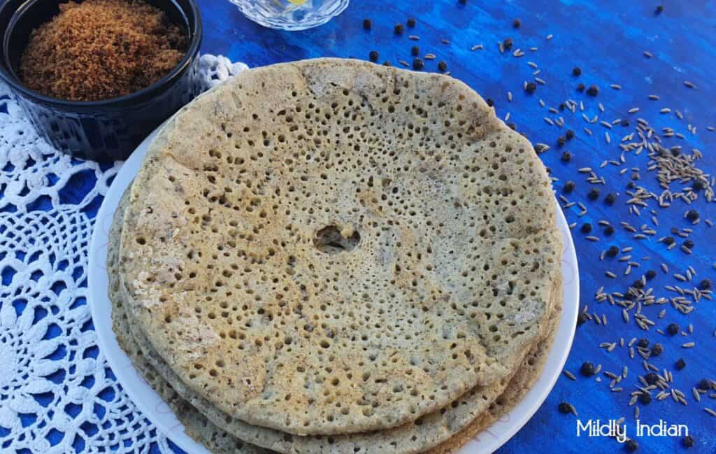 karthigai millet crepe recipe.