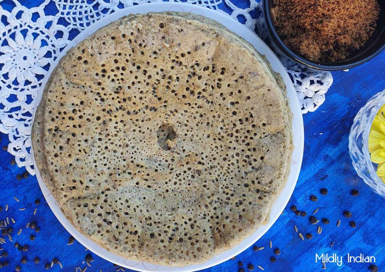 jeera milagu adai, thainai adai, millet crepe