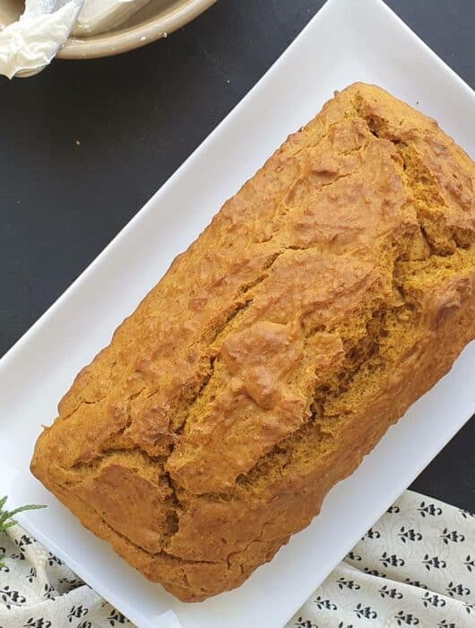 SPiced pumpkin loaf bread