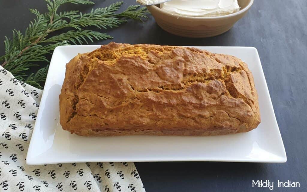 Spicy pumpkin loaf