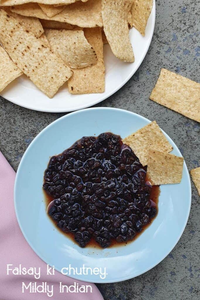 blackcurrant relish