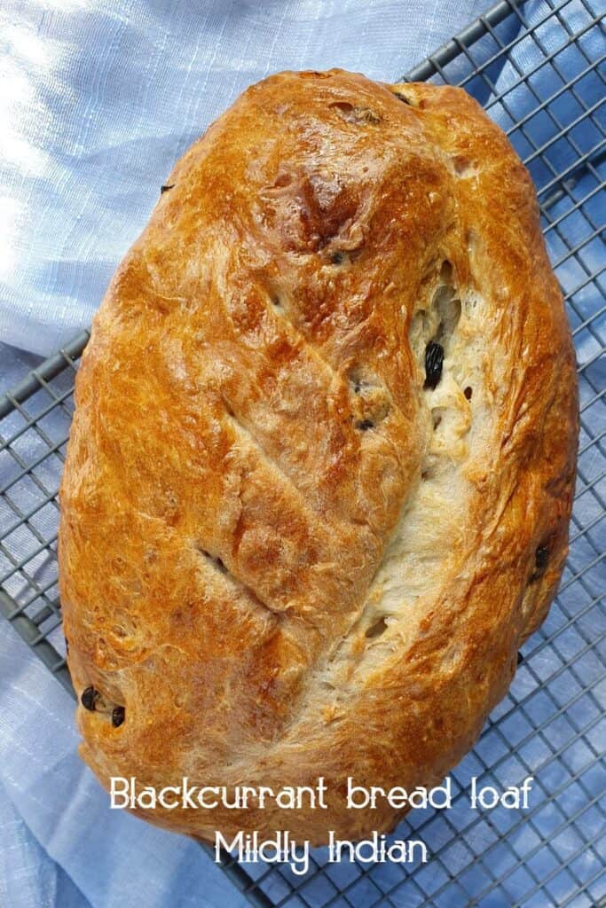 Blackcurrant bread