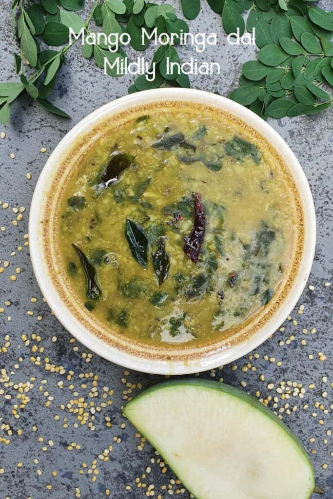 maanga parippu curry | raw mango dal