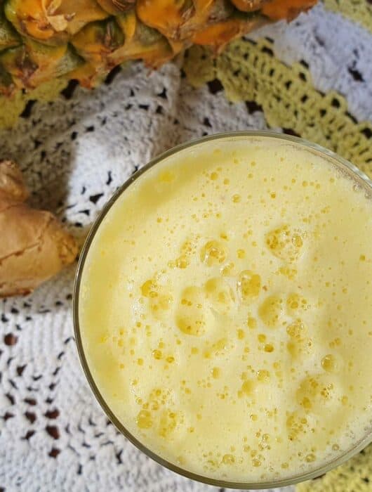 Ginger Pineapple juice