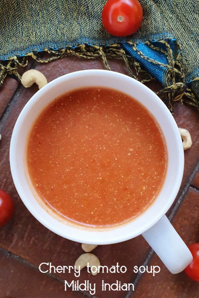 cherry tomato soup