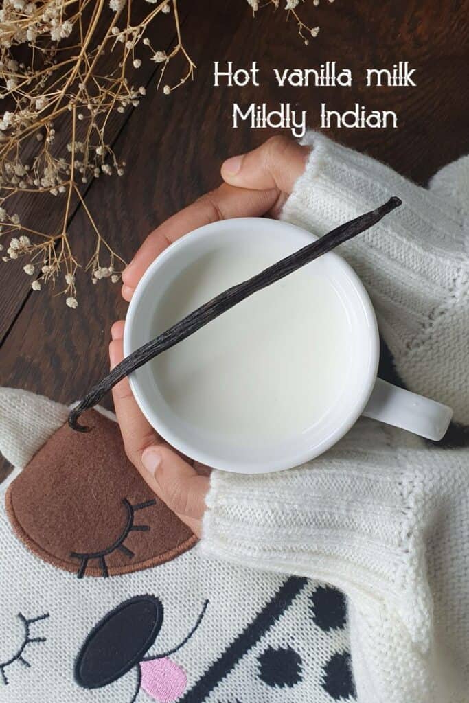 hot vanilla milk