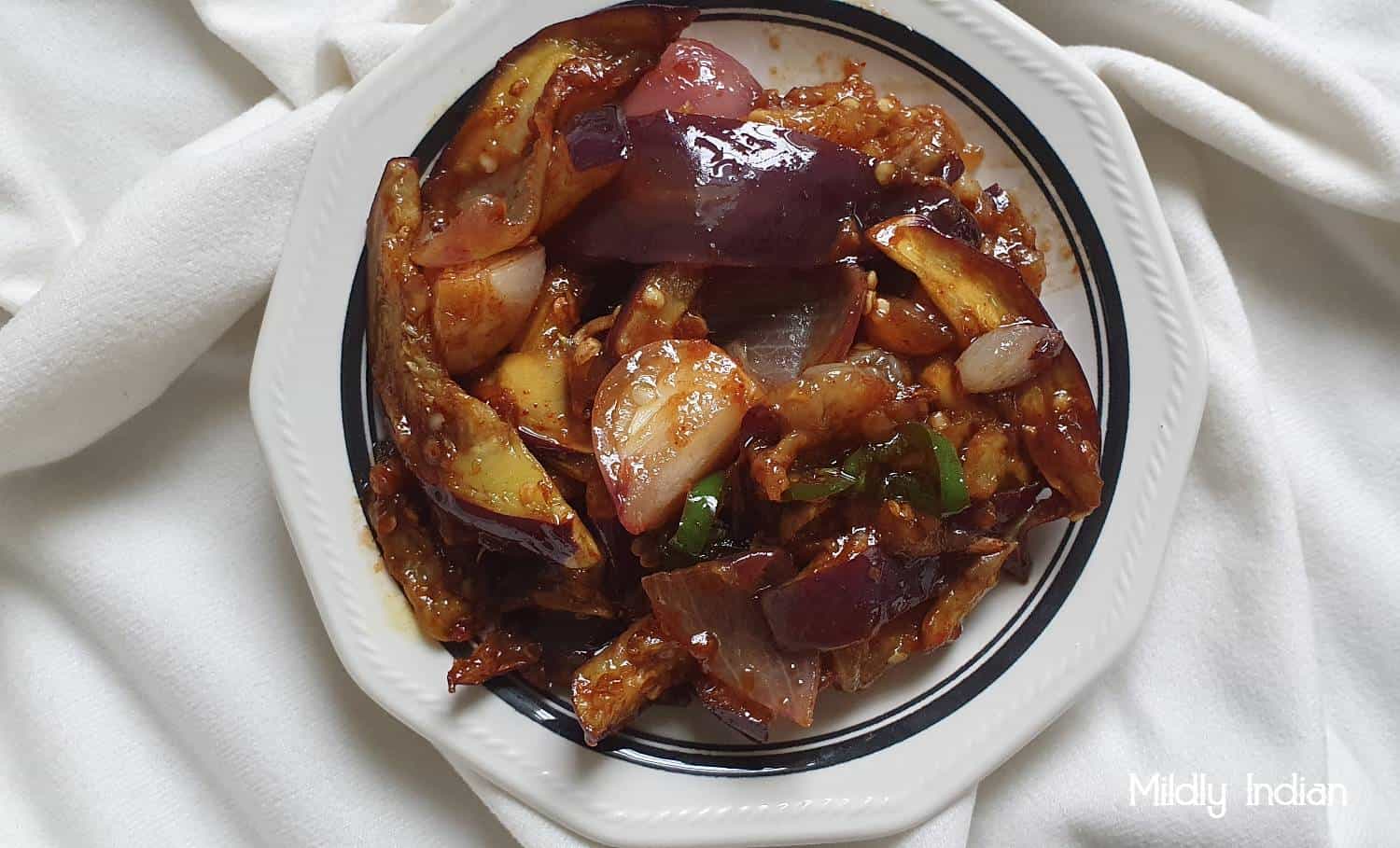 Wambatu moju brinjal pickle