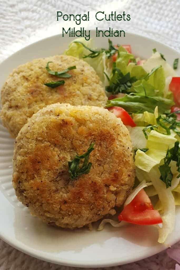 leftover venpongal cutlets