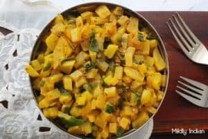 Shalgam ke baaji |turnip dry curry