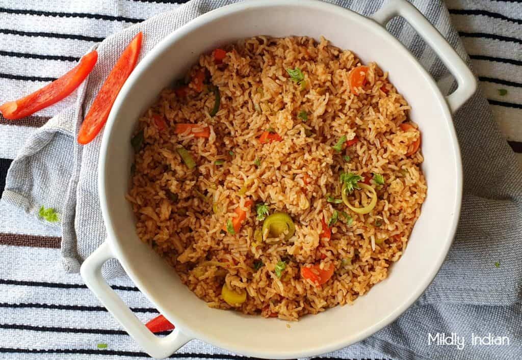 Gochujang fried rice Mildly Indian