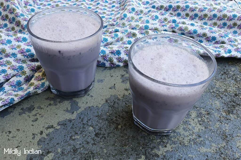 tofu blackberry smoothie