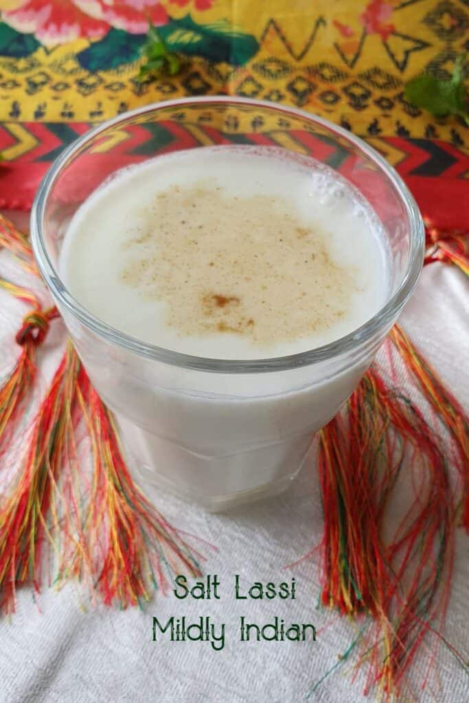 Refreshing Salted Lassi (Namkeen Lassi) - I Knead to Eat