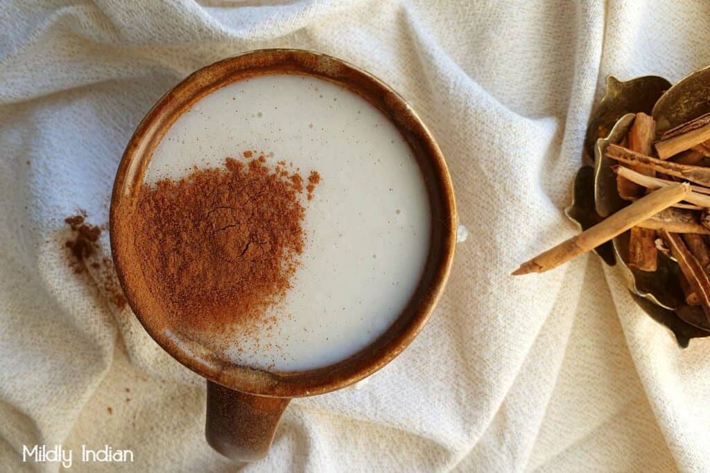 Mexican atole with masa harina