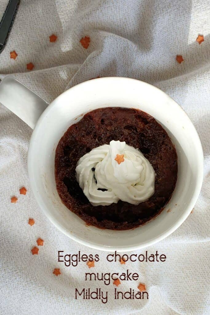 1 Minute Eggless Red Velvet Mug Cake in Microwave !! Recipe by Jagruti  Manish (Dalwadi) Shah - Cookpad