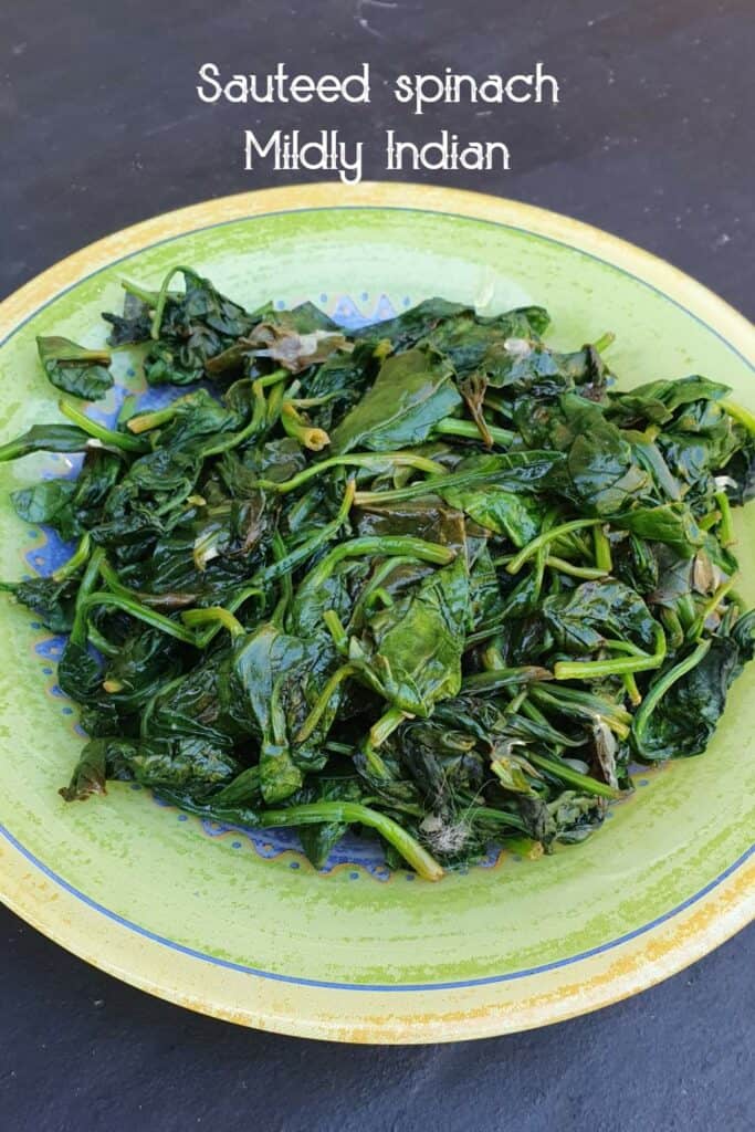 sauteed spinach