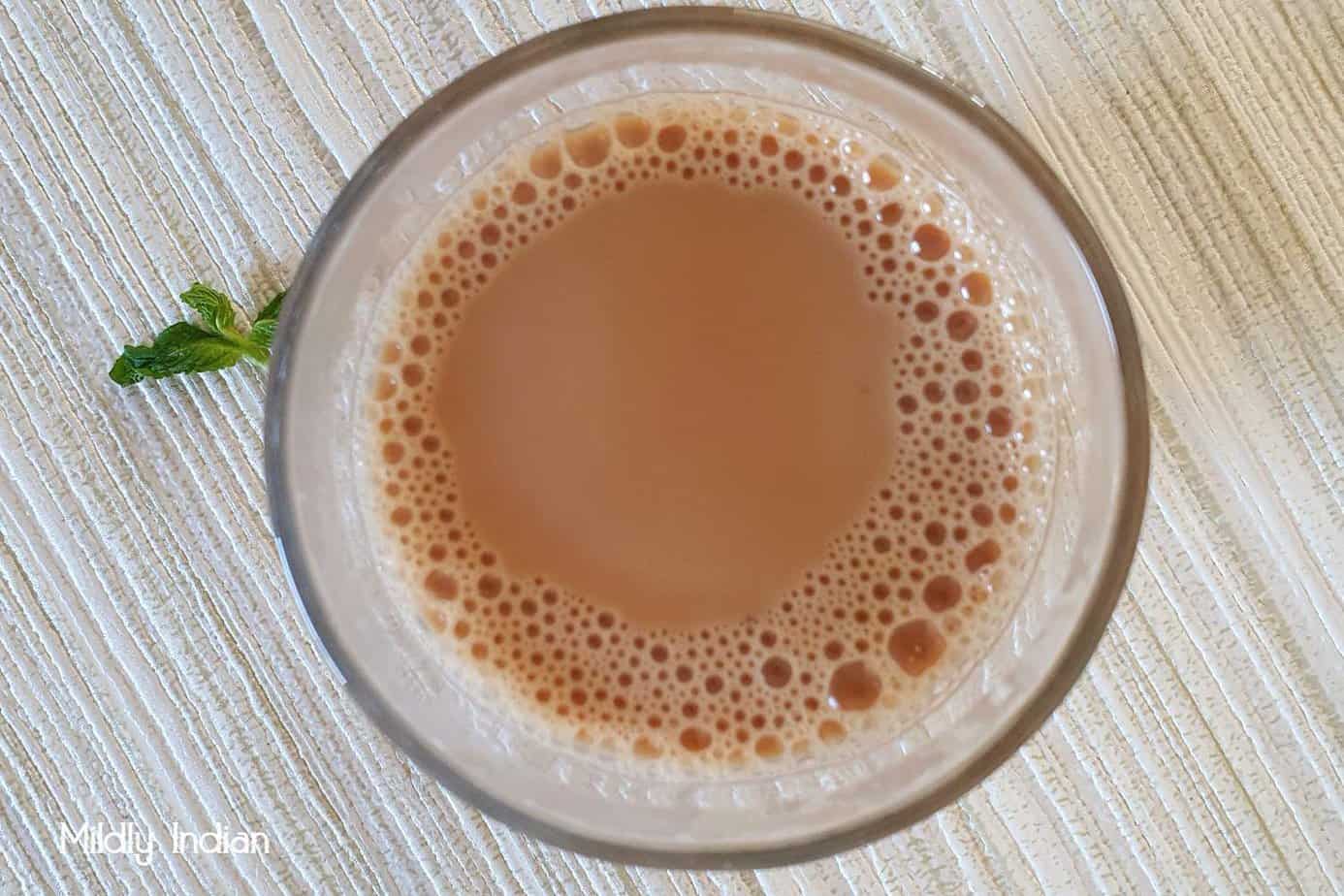 Indian mint tea