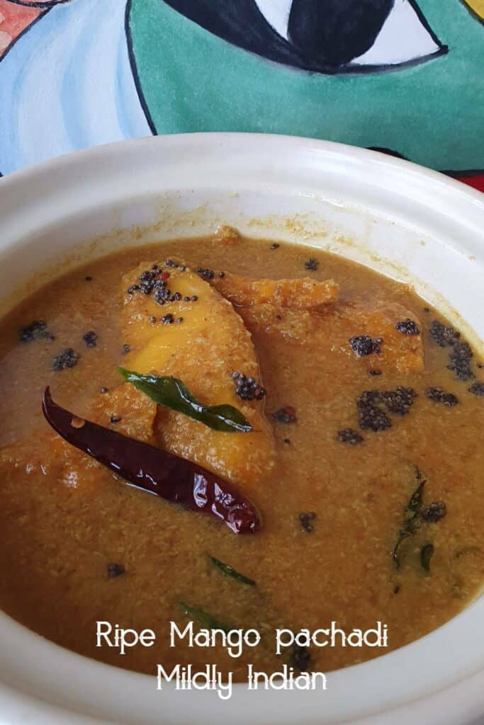 Ripe Mango curry