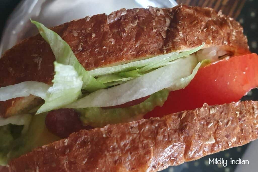 Guacamole sandwich recipe Mildly Indian