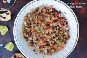 Horsegram chaat