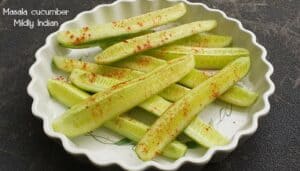 masala cucumber