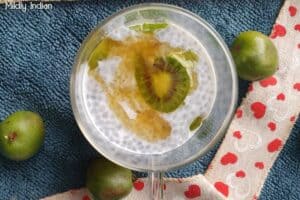 kiwiberry chia pudding