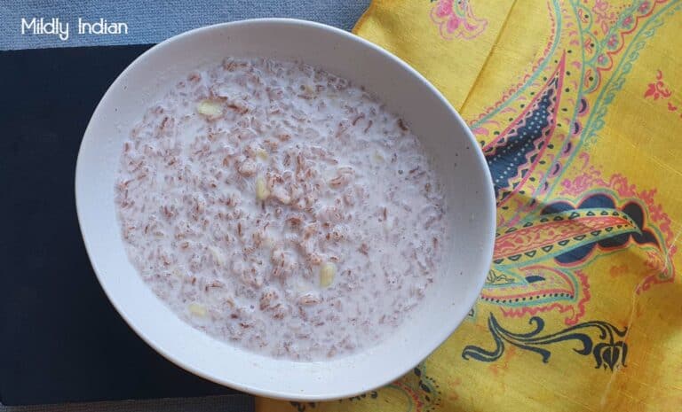 Vishu Kanji | red rice and coconut porridge – Mildly Indian