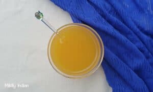 mango lemonade drink.