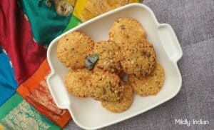 pumpkin flower vadai