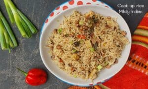 Guyanese cook up rice.