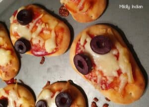 Naan dipper pizza