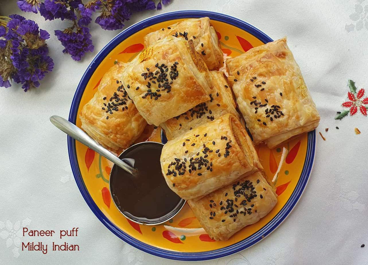 Paneer puffs