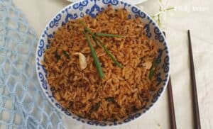 Peanut butter fried rice