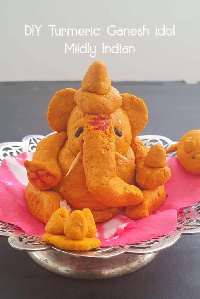 DIY Ganesh idol