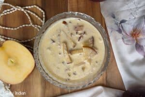 apple almond kheer