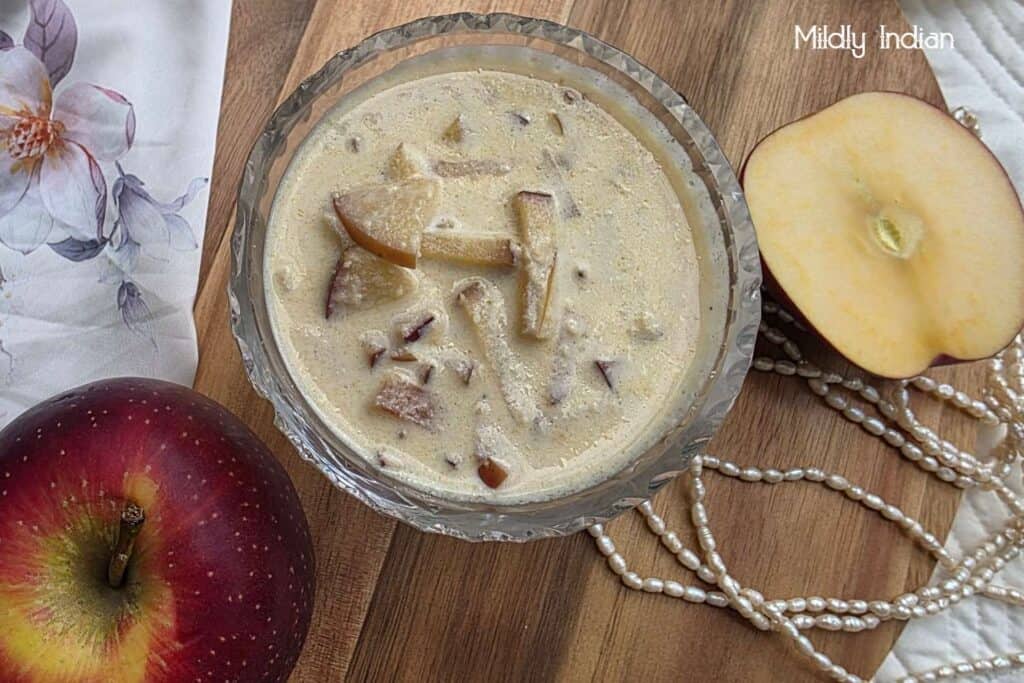 almond apple kheer