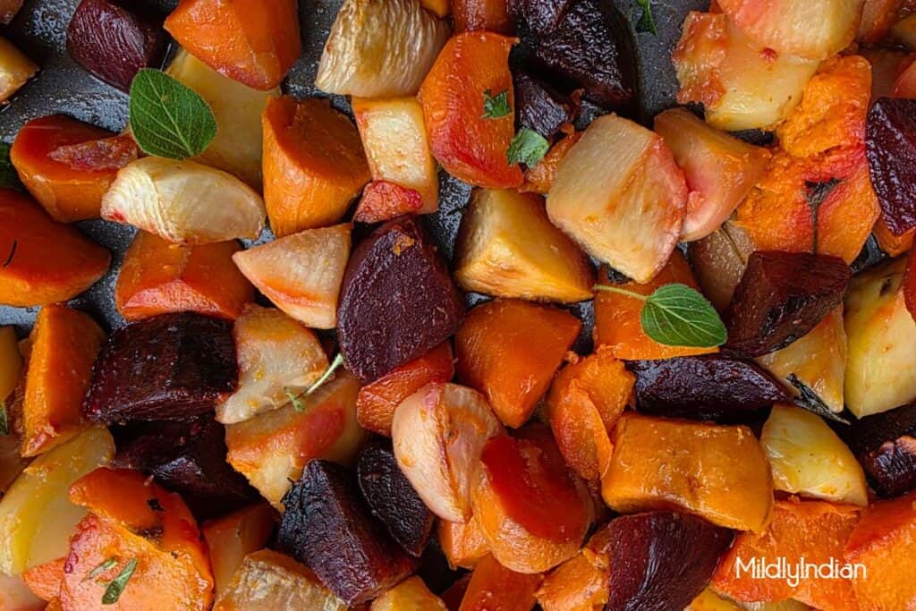 baked vegetables