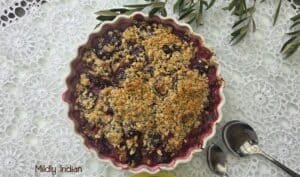 Sugar plum crumble